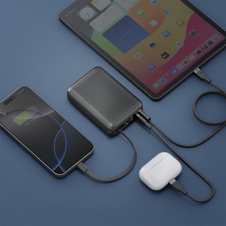 Produktbild Energea PowerBank Integra Ultra 45 20000mAh cable USB-C PD45W grey