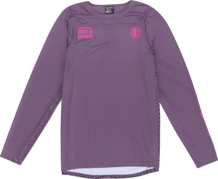 Image du produit Troy Lee Designs Skyline LS Jersey, Radioscape, deep purple, L (L)
