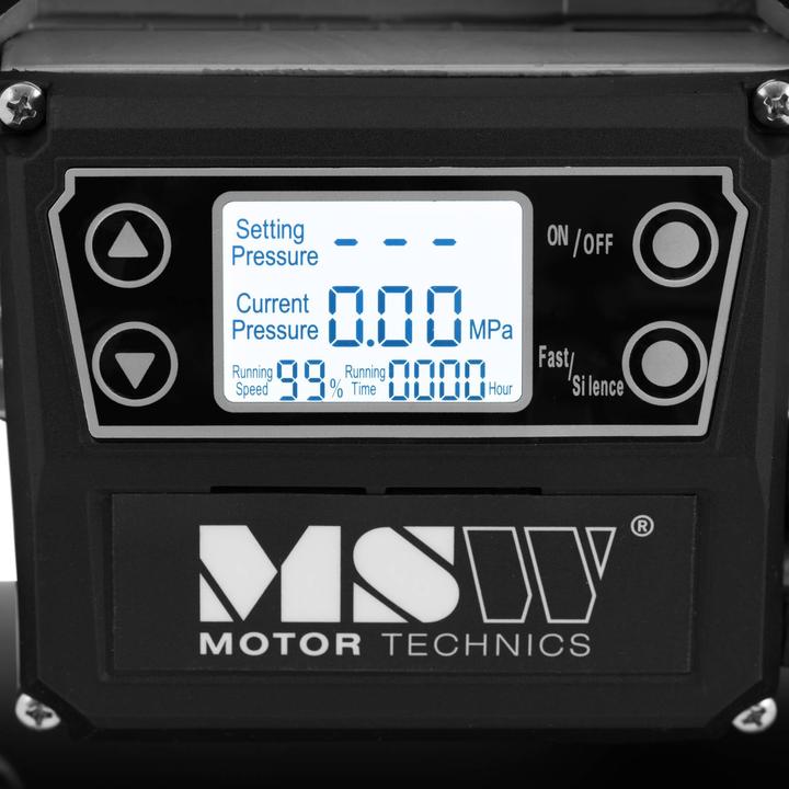 Produktbild MSW Kompressor ölfrei 3 - 12 bar 36 L 1500 W Druckluft-Kompressor Luftkompressor (12 Bar, 36 l)
