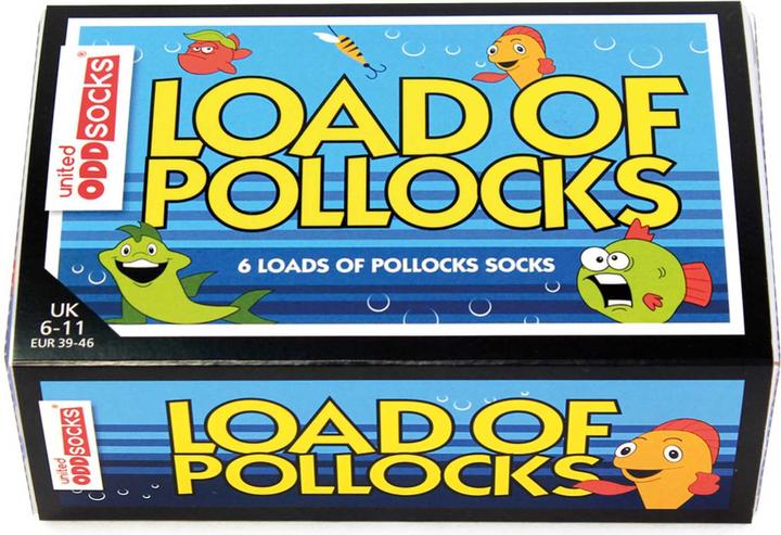 Produktbild United Oddsocks Loads of pollocks (3er Pack, 39 - 46)