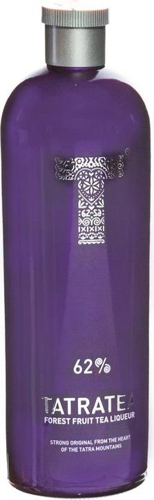Actual product image Karloff TATRATEA Forest Fruit Tea Liqueur 70 cl / 62 % Slovakia (1 x 70 cl)