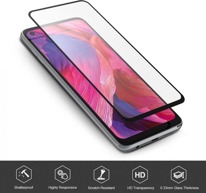 Immagine prodotto Screenguard Oppo A74 5G Pellicola protettiva di vetro a schermo intero 2.5D 9H (1 Pezzo/i, Oppo A74 5G)