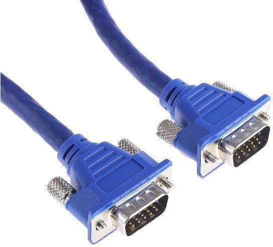 Produktbild Rs Pro VGA-Kabel Blau, Male / Male, 5m (0.22 m, VGA)