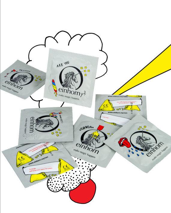 Produktbild Einhorn Condoms Rückkehr der Spermamonster (7 Stk.)