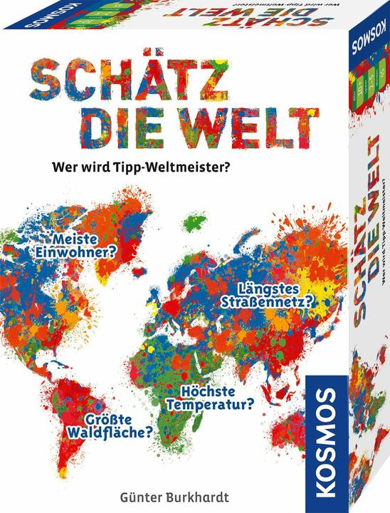 Produktbild Kosmos Kinderspiel Schätz die Welt – Wer wird Tipp-Weltmeister? (Deutsch)