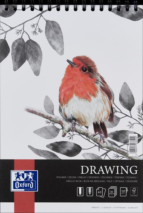 Immagine prodotto Oxford Zeichenblock (A3, Nessuna, Copertina morbida)