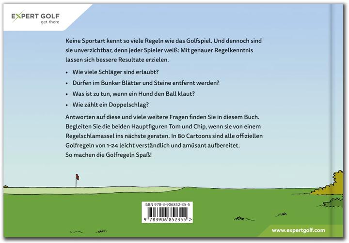 Produktbild Golfregel-Cartoons mit Tom & Chip (Deutsch, Michael Weinhaus, Dusan Reljic, Yves C. Ton-That, 2022)