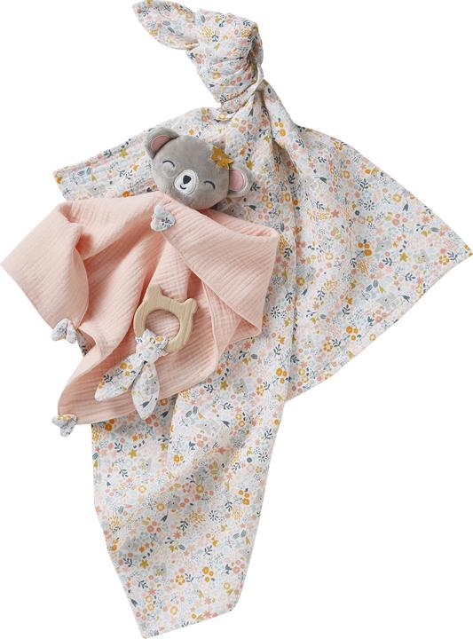 Produktbild Vertbaudet Baby Geschenk-Set: Wickeltuch, Schmusetuch & Greifling mit Geschenkverpackung