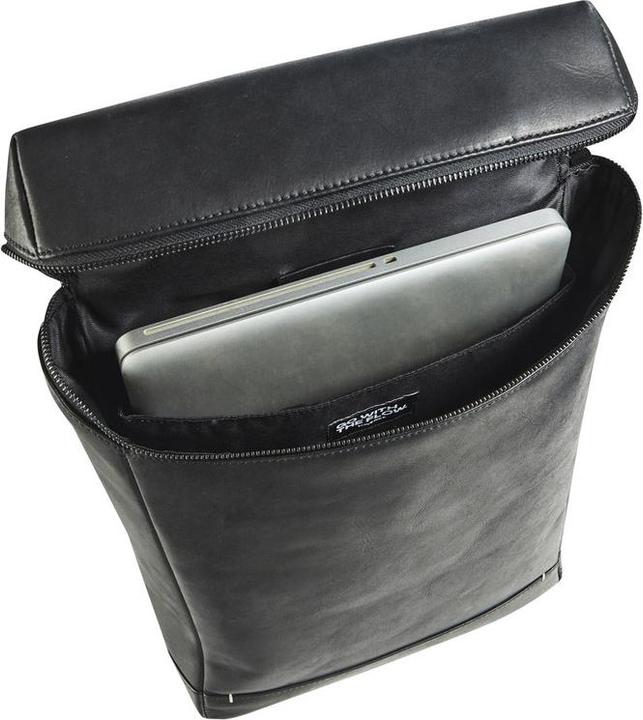 Image du produit Maverick urban classic lederen rugzak met laptopvak 15.6 zw