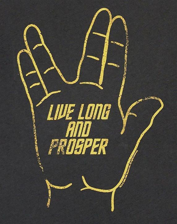 Produktbild Junk Food Live Long And Prosper TShirt (S)