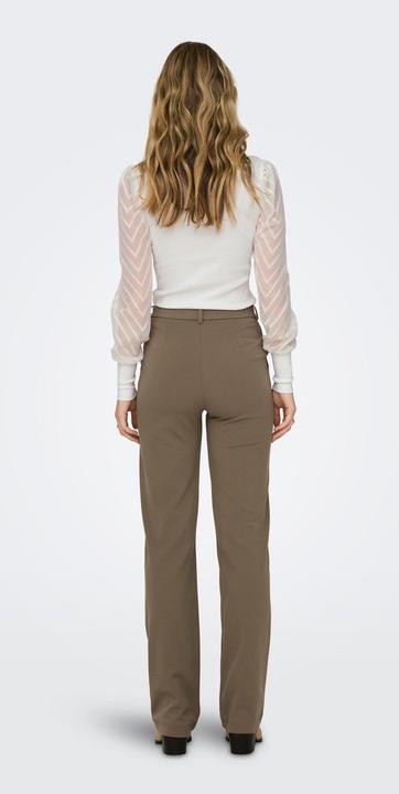 Actual product image Only Straight cut mid waist trousers Trousers (32)