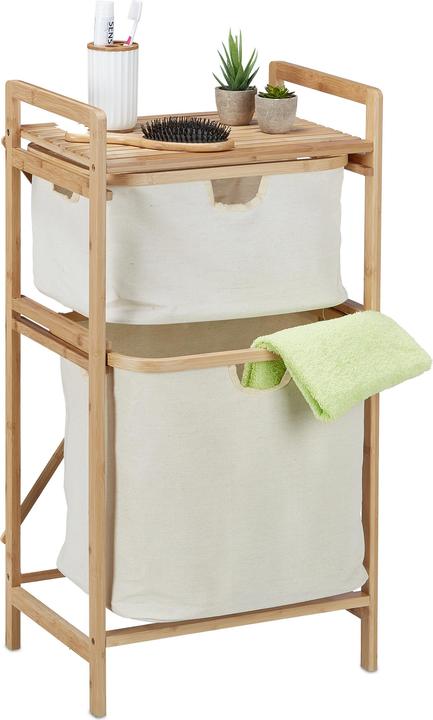 Actual product image Relaxdays Laundry basket (123 l)
