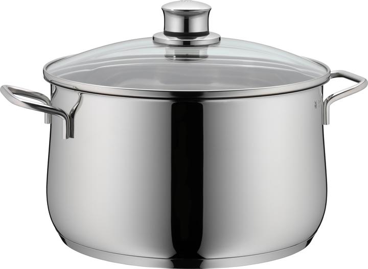 Image du produit WMF Set de casseroles pour plaque à induction avec couvercle en verre Diadem Plus (5 pcs) (16 cm, Ensemble de casseroles et de poêles de cuisson)