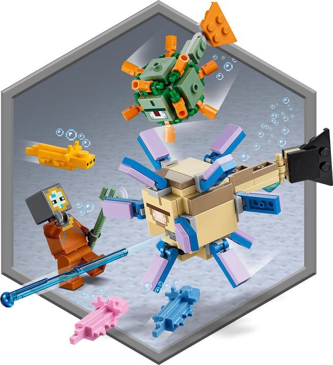 Immagine prodotto LEGO Minecraft 21180 La battaglia dei guardiani (21180, LEGO Minecraft)