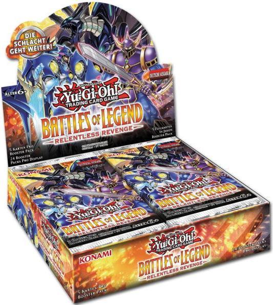 Produktbild Yu-Gi-Oh Battles of Legend: Relentless Revenge Booster Display -! (Englisch, Booster Display)