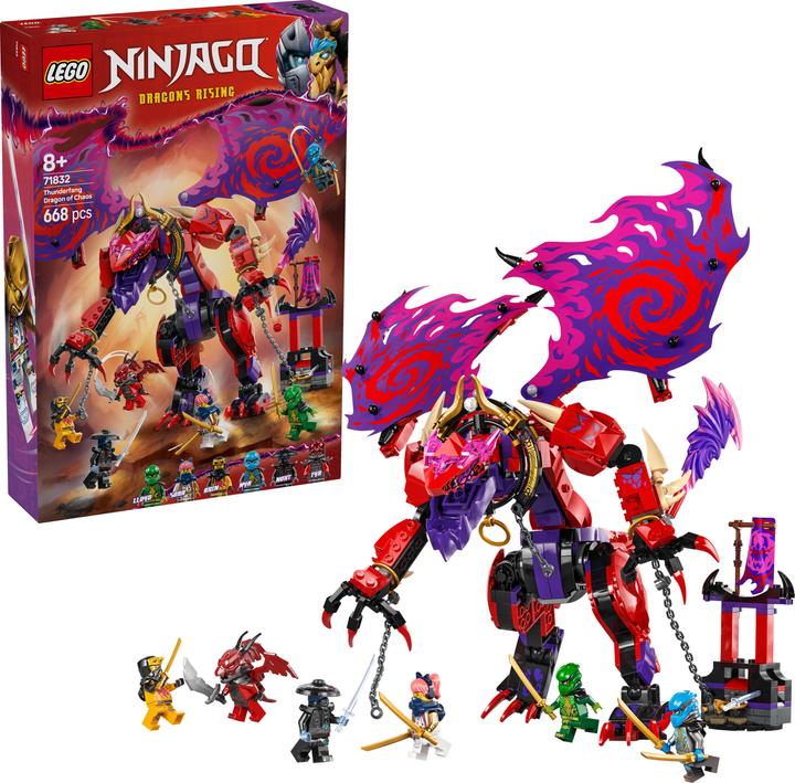 Produktbild LEGO Chaosdrache Donnerzahn (71832, LEGO Ninjago)