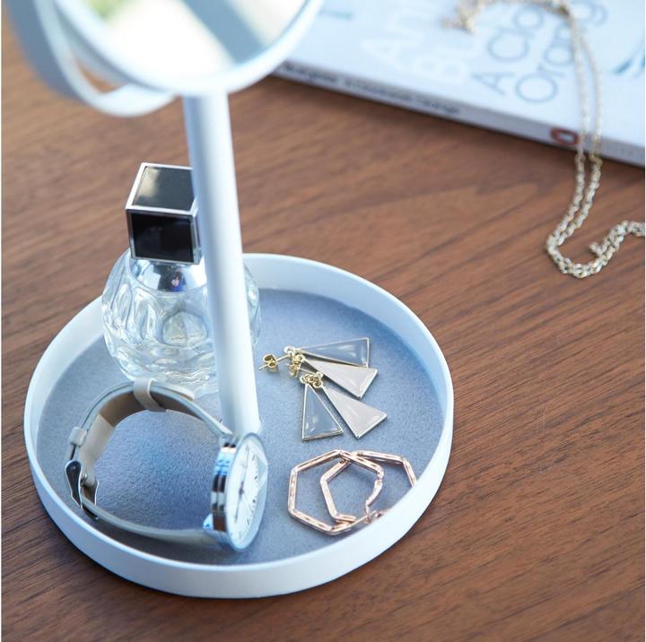 Actual product image Yamazaki Jewellery stand TOWER MIRROR