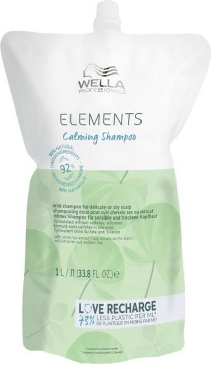 Actual product image Wella Elements Calming Shampoo (1000 ml, Liquid shampoo)