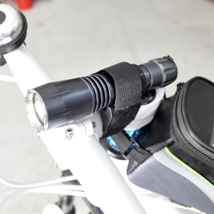 Produktbild JTI Taschenlampenhalter für Fahrrad - Schwarz