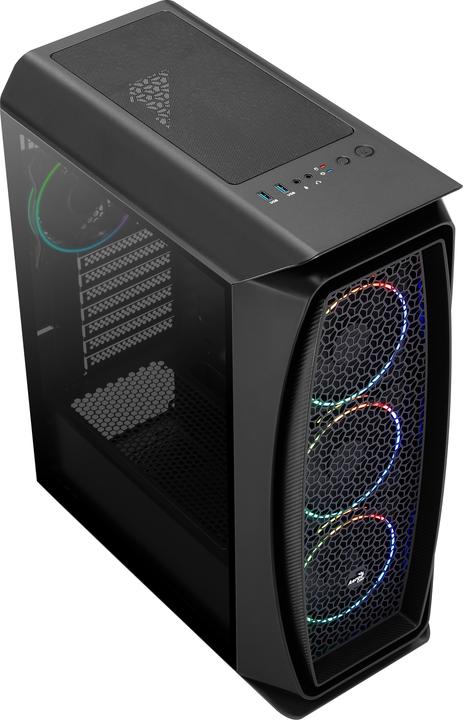 Actual product image AeroCool Aero One Eclipse - Tempered Glass Edition (ATX, mATX, Mini-ITX)