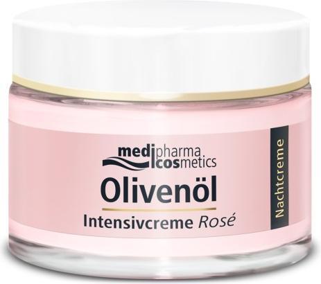 Produktbild Medipharma Olivenöl Intensivcreme Rose Nachtcreme, 50 ml Creme (50 ml, Nachtcreme)