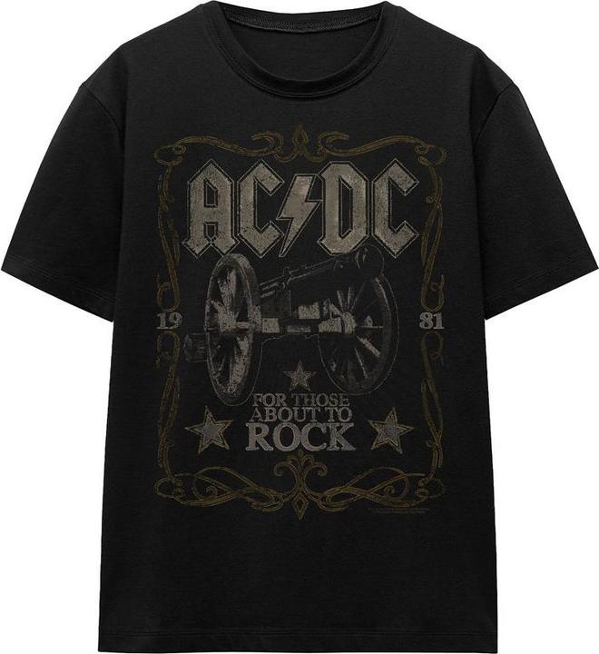 Immagine prodotto AC/DC Rock Label Maglietta Adulto Unisex (S)