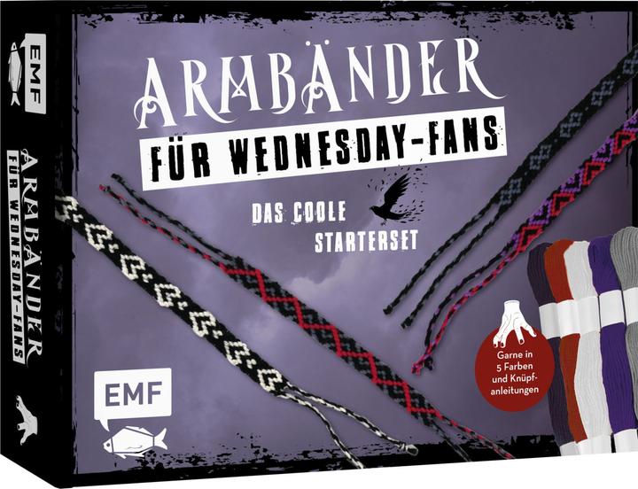 Armbänder für Wednesday-Fans - das coole Starterset