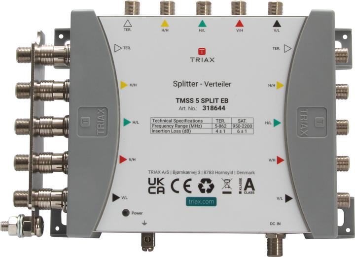 Actual product image Triax Tmss5split (19" distributor)