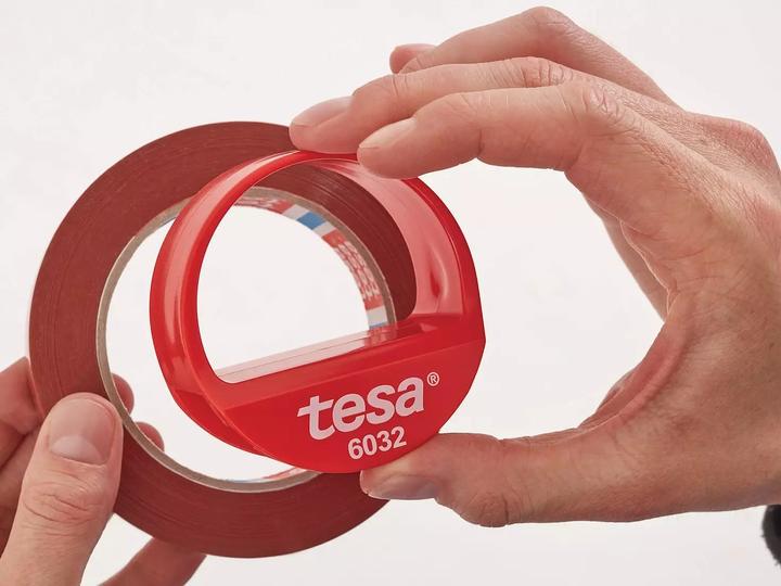 Produktbild tesa Handabroller für Strapping- und Filamentklebebänder, silber