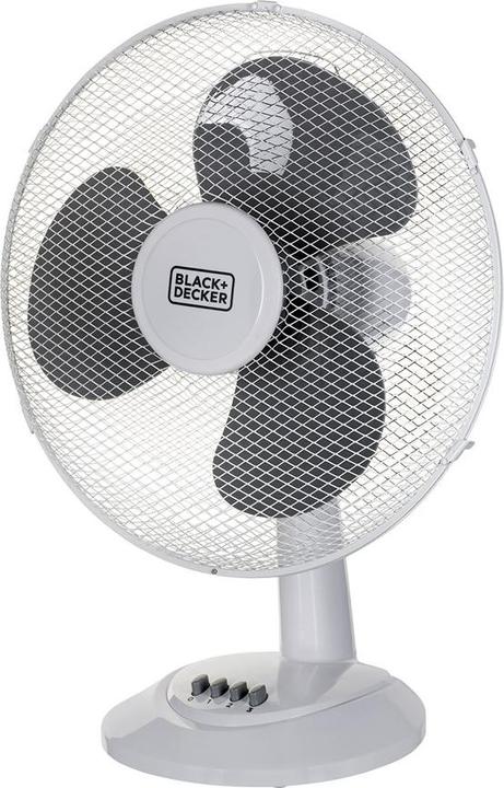 Produktbild Black & Decker Black+Decker BXEFD42E Tischventilator BXDF42E, 40, Kunststoff Weiss (54 dB)