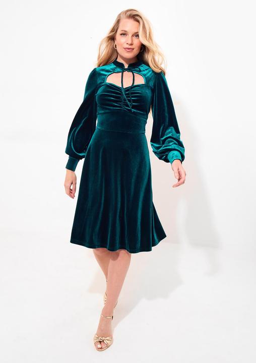 Actual product image Joe Browns Velour Keyhole Dress (42)