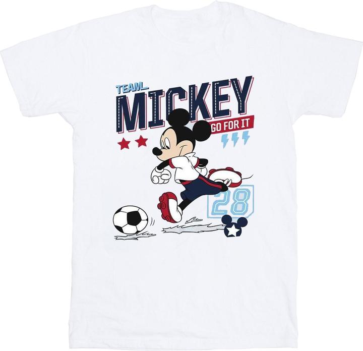 Immagine prodotto Disney Mickey Mouse Team Mickey Football Maglietta Ragazzi (140, 146)