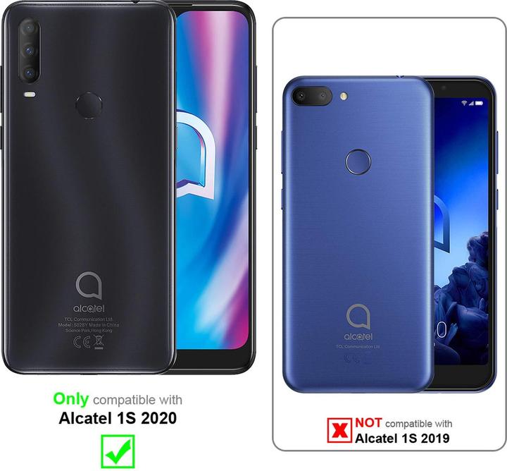 Productafbeelding Cadorabo Boek Onzichtbare Magneethoes (Alcatel 1S (2020))