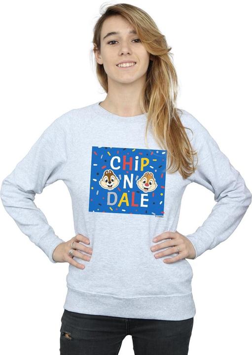 Immagine prodotto Disney Chip N Dale Blue Frame Felpa Donna (S)