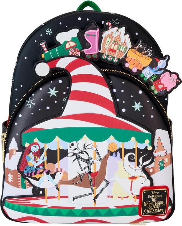 Loungefly Nightmare before Christmas by Mini-Rucksack Journey to Christmas Town