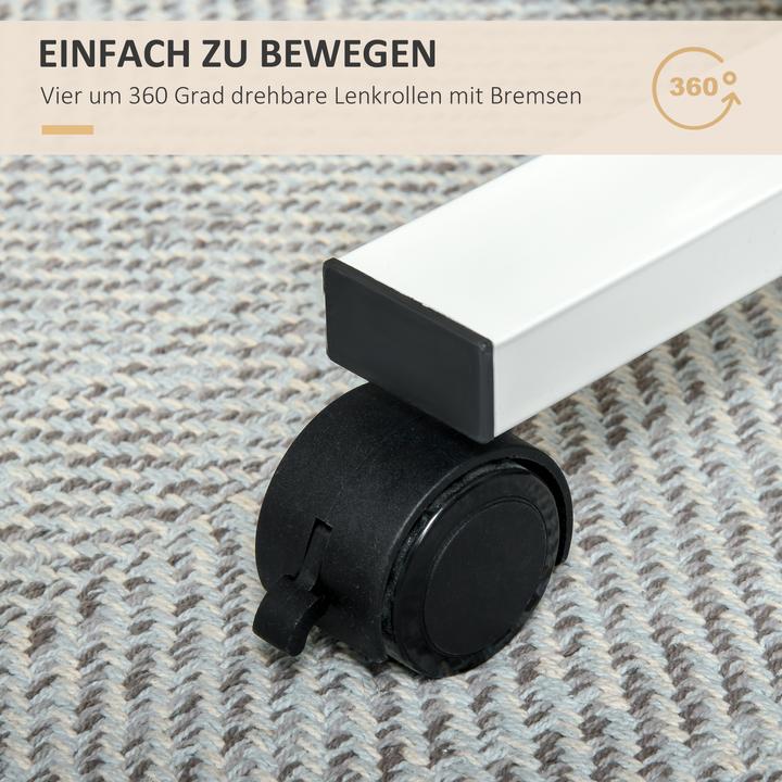 Produktbild Homcom Stehpult mit Rollen (65 x 48 x 110 cm)