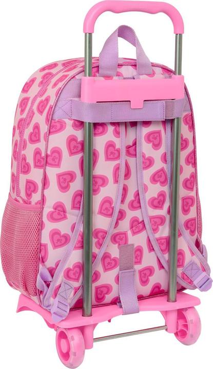 Produktbild Barbie Schulrucksack mit Rädern Love Rosa 33 x 42 x 14 cm