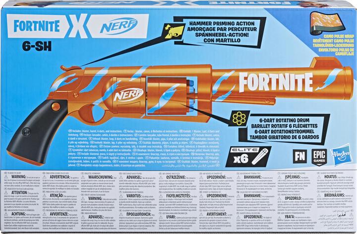 Actual product image Nerf Fortnite 6-SH