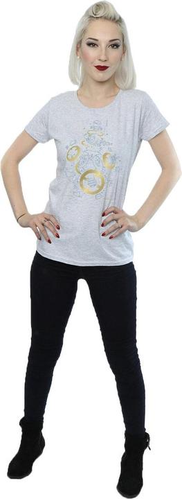 Immagine prodotto Star Wars The Last Jedi BB-8 Deconstructed Maglietta Donna (S)
