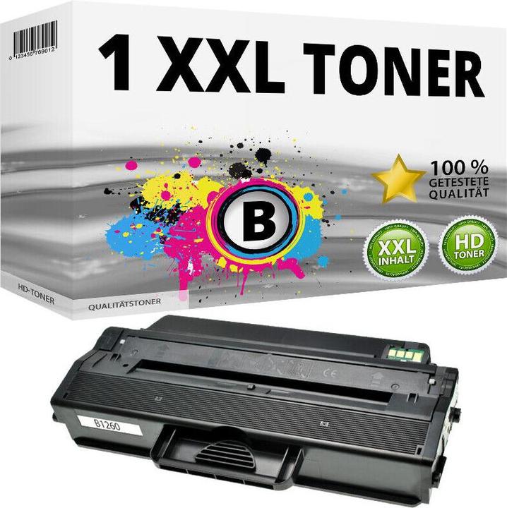 Produktbild Druckfuxx 1x XXL TONER für DELL B1260 B1265DFW B1265DNF Toner-Kartusche DRYXV 59