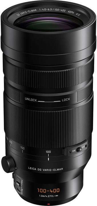 Panasonic Leica DG Vario-Elmar 100-400 mm / F4.0-6.3 II ASPH. / Potenza O.I.S. (Leica DG, Micro Four Thirds)