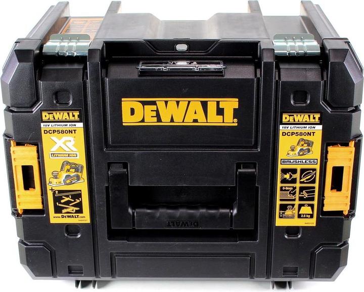 Actual product image DeWalt DCP 580 NT Battery Planer 18V 82mm + 1x Battery 5,0Ah + TSTAK - without charger