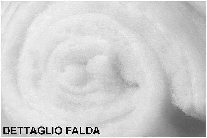 Actual product image Casativo Fireproof cushion in carded polyester, 50 x 80 cm, Made in Italy (50 x 80 cm)