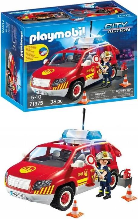 Produktbild Playmobil Brandmeisterfahrzeug (71375, Playmobil City Action)