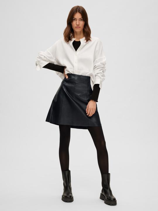 Produktbild Selected Femme Mini Lederrock (40)