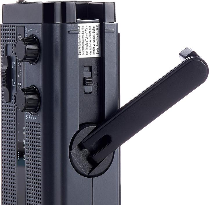 Actual product image Felixx Crank radio RDS320 lamp sw (4500 mAh, 1.50 W, 16.65 Wh)