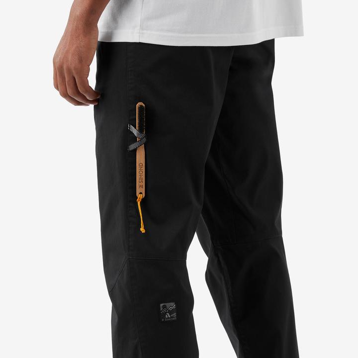 Actual product image Simond Climbing trousers men cotton - Vertika black (XL)