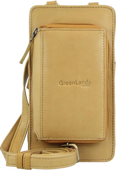 Image du produit Greenland Nature Nature Soft Handy Bag Porte-monnaie en cuir 11 cm