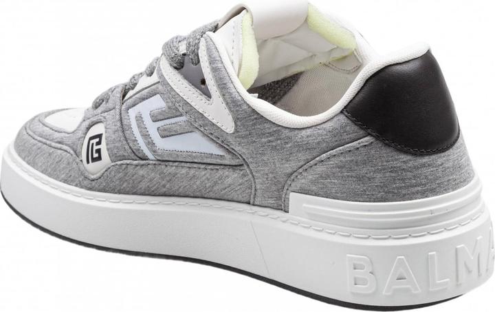 Produktbild Balmain b-court sneakers in pile and leather color grey (42)