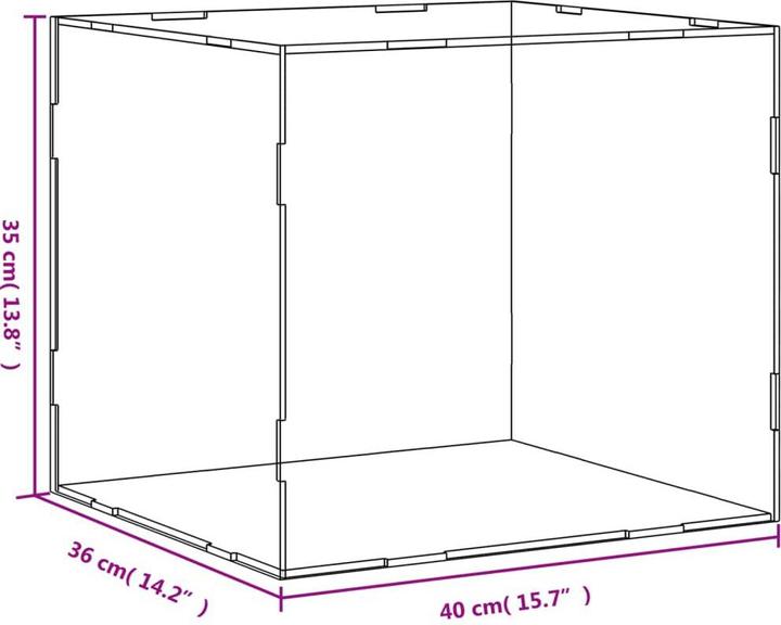 Actual product image VidaXL Jerrine (40 x 36 x 35 cm)
